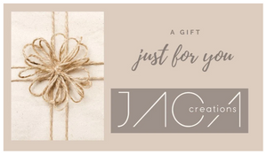 JACA Creations Shop E-GIFT Card