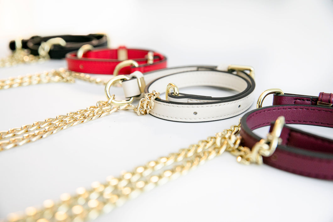 Leather Chain Straps